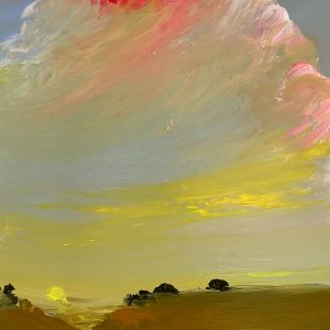 Sun plays with clouds